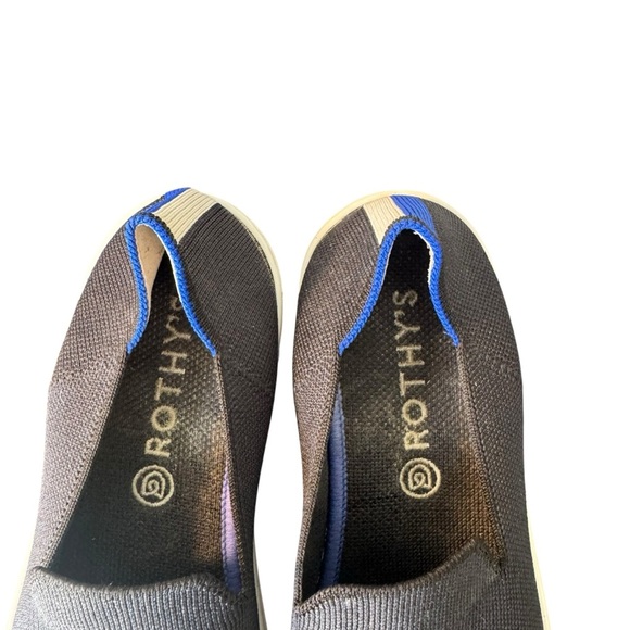 Rothy's - Black Loafers Slip-On Shoes Sz 7.5 - Picture 3 of 9